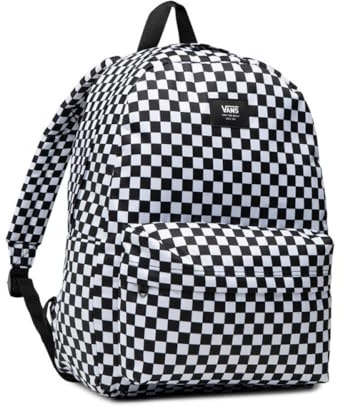 Vans Zaino VN000J3KY281 OLD SKOOL GROM Scacchi Bianco Nero bianco nero scacchi/TU