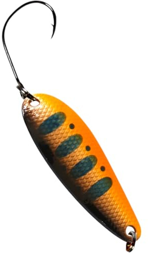 SEABUZZ Mini Bass & Trout Spoon Blaze 3.5 g 38 mm Trout Bait & Bass Bait with Fishing Hook - Blinker Trout & Predator Fishing Bait - Sports Fishing Bait - Artificial Bait - Wobbler - Fishing