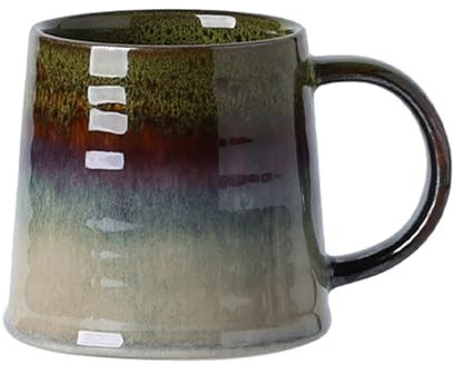 Taza de café grande, 450 ml, taza XXL, tazas de gres grandes, tazas de capuchino de gres, taza de café de porcelana, taza grande, taza de gres, taza de té con asa, taza de café de cerámica para