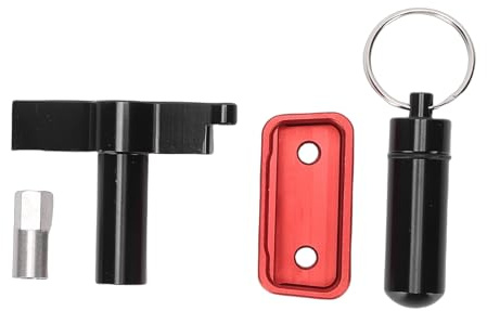Naroote Strumento di Blocco della Porta ODB in Lega di Alluminio Anti Leva Antifurto Strumento di Blocco del Dispositivo della Protezione della Porta OBD per Auto SUV Camion