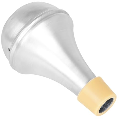 Sourdine d'entraînement compacte en aluminium pour trompette silencieuse à la maison, accessoire léger et portable de réduction du bruit, sourdine compacte en laiton