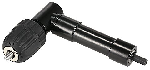 VISLONE Right Angle Drill, 0.8-10mm Right Angle Bend Extension, Adapter Attachment Cordless 90 Degrees for Tight Corner Workspace
