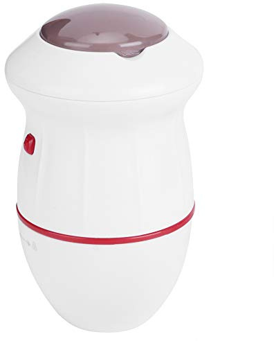 Electric Callus Remover, Red and White, ABS Material, 4.3 x 3 inch, Dual-Use Version with USB Cable, Battery Operated Foot File for Dead Skin and Thick Skin