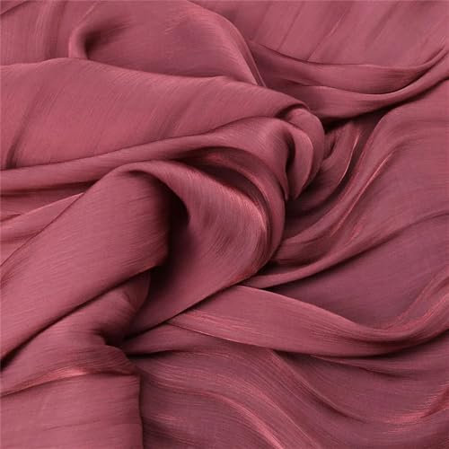 Seidiger Satin-Stoff für Blusenkleid, 145 cm breit, 22 x 0,5 m