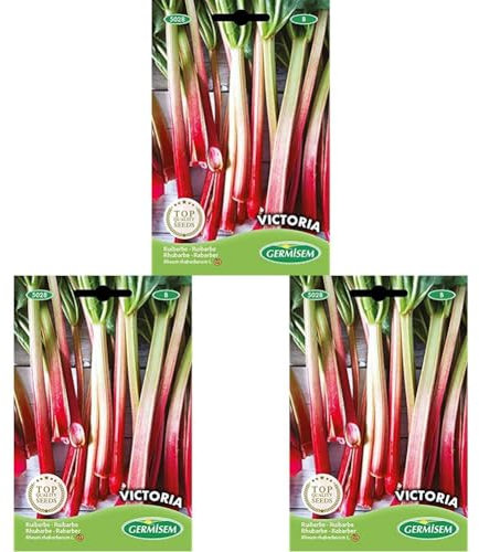 Germisem Victoria Semillas de Ruibarbo 1 g (Paquete de 3)