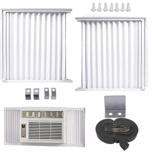 Panneaux Latéraux Du Conditionneur | Panneau Latéral D'isolation AC | Panneaux D'isolation Pour Le Climatiseur De Fenêtre | Panneau Latéral AC À Isolation Réglable Pour Le Climatiseur De Fenêtre BTU R