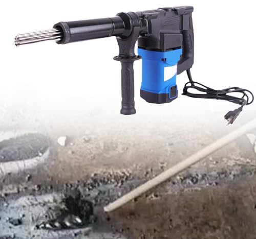 Scrostatore Elettrico Ad Aghi Disincrostatore da 1100 W, macchina per la rimozione della ruggine - Strumento di pulizia della pistola antiruggine per la rimozione di ruggine, scorie e vernic