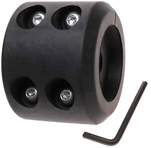 imUfer Rubber Hook Stopper Winch Cable Line Saver for ATV UTV SUV Model Compatible with Wrangler,Polaris RZR Sportsman,Yamaha X,Kawasaki,Suzuki,Arctic Cat,Golf Cart & CAN-AM with Allen Wrench (1 pcs)