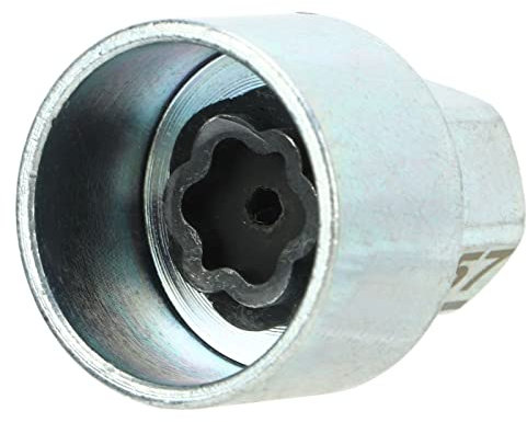 CaCaCook Clé antivol pour écrou de roue de rechange pour écrous de roue 1 3 5 6 7Series X1 X2 X3 X4 X5 X6 Z4 (057)