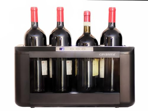 Cavanova OW004M - Refrigeratore orizzontale per 4 bottiglie magnum o 5 bottiglie standard
