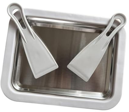 SiaBiced Gelatiera Portatile per Delizie Fatte in Casa, Bianco