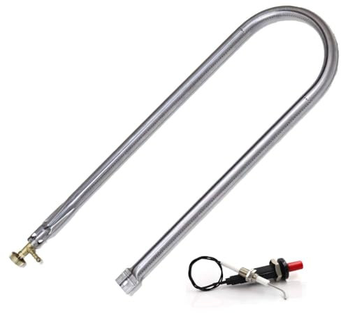 Bruciatore a Gas cm 65 a U ricambio universale per barbecue pietra ollare pietra lavica piastra ghisa (BRUCIATORE GAS METANO)