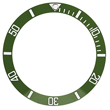 Dilwe Uhr Lünette Insert Loop - Armbanduhr Ersatzteil Modische Uhr Zubehör für Männer und Frauen