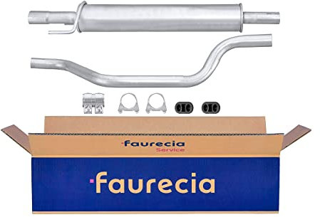 HELLA 8LB 366 021-131 Vorschalldämpfer - Easy2Fit® Kit - vorne - zweiteilig - Set mit Anbauteilen - für u.a. OPEL MERIVA A