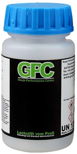 Guuja Lackstift für BMW Australia A08 Silbergrau Metallic schnelltrocknend Tupflack Autolack