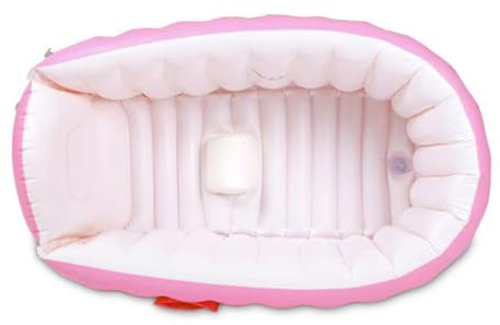 Toyvian Gonflable pour Garçon Fille Piscine Portable Et Bassin De Douche Pliable pour Garçon Fille Et Rose