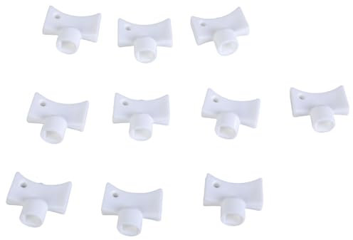 10 llaves de purga de radiadores con base cuadrada para un calentamiento eficaz y fácil mantenimiento en un ahorro de espacio reducido