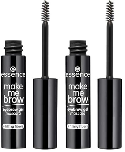 essence make me BROW mascara gel sourcils, mettant en valeur l'oeil, gel (3.8ml) (Lot de 2)