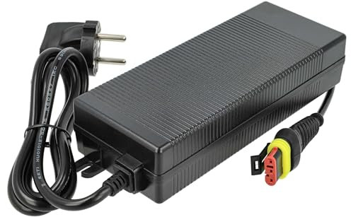 vhbw Caricabatterie Compatibile con Husqvarna Automower 330X, 430X Nera 2023, 430X batterie di Robot tagliaerba