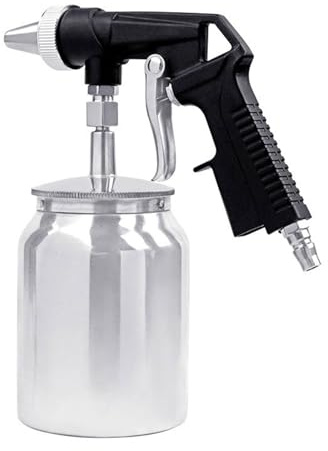 Pistolet de sablage à air comprimé - Pression de travail : 6,5-8 bar - Consommation d'air : 198 l/min - Pour le polissage, le dérouillage, le nettoyage des impuretés