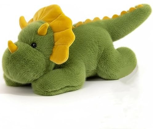 Jouet en peluche lesté pour enfants et adultes - Panda Teddy Bear dinosaure, paresse, panda rouge, ours marron, koala en peluche - Jouet rembourré pour soulager l'anxiété - 45 cm (dinosaure)