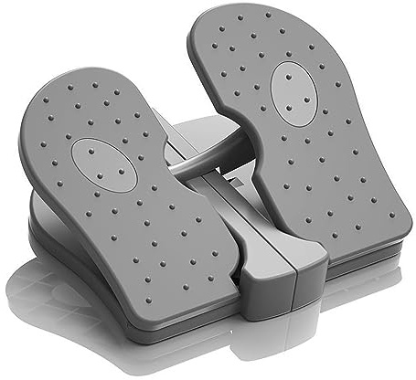 Ejoyous Mini Stepper, Piccolo Stepper Macchina per Esercizi Sotto la Scrivania Allenatore per Gambe Macchina per Passi Portatile per Casa, Pedali Antiscivolo per Palestra (Taglia unica)