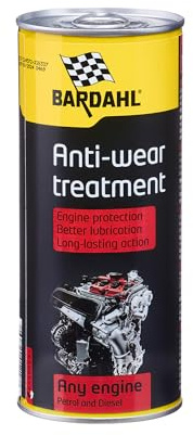 Aditivo para el Aceite de Motor - Contribuye a Reducir el Consumo de Carburante - Tratamiento de Larga Duración - 400 ml - Anti Desgaste, Anti Fricción y Anti Corrosión - Bardahl