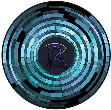 ZXHH Drum-Teppich 120CM Schlagzeugteppich Runde rutschfeste Trommel Teppiche Trommelmatte Trommelteppich Schallschutzmatte Drum Rug Für Bass Drum Snare elektronische Trommel Stoßdämpfer verdickt