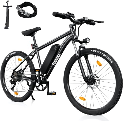 Elektrofahrrad mit Abnehmbarer 36V 13Ah Akku Bis zu 90KM,26 Zoll E Bike mit 7 Gang Getriebe für Herren Damen Pendler Reisen Übung,60N.m 250W Motor City Pedelec mit Aussetzungen und LCD-Display