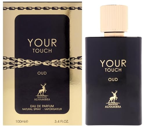 Maison Alhambra Your Touch Oud - Aromatic, Sweet, Woody - Eau de parfum longue durée - Unisexe - 100 ml