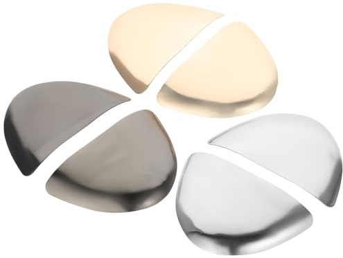 VERDANVERSE Protectores de Puntera de Bota de Hierro para Tacones Altos, Diseño Antichoque, 6 Piezas para Protección y Reparación de Zapatos
