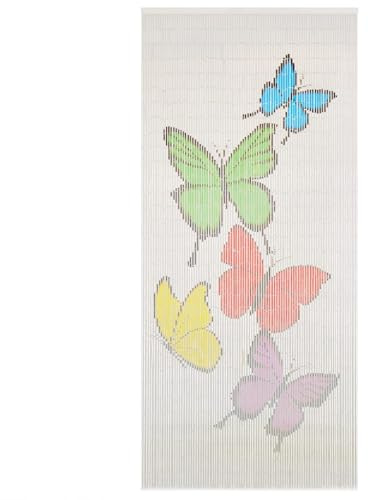 Solivagant Rideau de Porte Contre Insectes Bambou 90 x 200 cm,(3 KG)-5738
