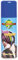 HOT LOOK LDIES WOMENS MENS UNISEX FANCY DRESS NOVELTEY HAIR SPRAY WHITE BLACK YELLOW ORANGE PINK SILVER PURPLE RED GREEN BLUE 125ML (BLUE)