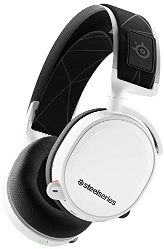 SteelSeries Arctis 7 - Gaming Headset - verlustfreies und drahtloses - DTS Headphone:X v2.0 Surround - für PC, Playstation 5 und PlayStation 4 - Weiß