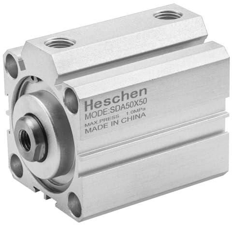 Heschen Kompakt aluminium luftcylinder SDA 50-50 borr 50 mm 50 mm
