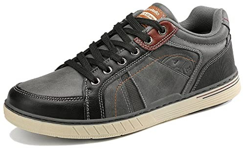 ARRIGO BELLO Sneaker herr fritidssko skor arbetsskor sportskor utomhus lätta promenadskor sneakers storlek 41–46, Hp grå 149, 43 EU