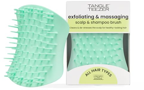 Tangle Teezer Scalp & Shampoo Brush to Exfoliate & Massage, Mint