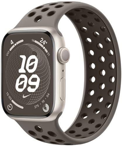 Charlam Sportiga Loop-armband kompatibla med Apple Watch-armband 44 mm, 45 mm, 42 mm, 49 mm, 40 mm, 41 mm, 38 mm, ventilerande mjukt silikonband för iWatch Series 9 8 7 6 5 4 3 SE Ultra, män och