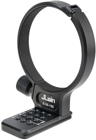 FOTGA Metall-Stativhalterung Objektiv Stativschelle Halterungsring 86mm für Samyang 35-150mm F2-2.8 Objektiv, unten mit 1/4 & 3/8 Schnellwechselplatte für Acra-Swiss Stativ