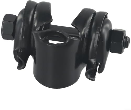 Steel Saddle Clamp for 22 2mm Bike For Seatposts Easy Installation with Flexible Angle Adjustment
