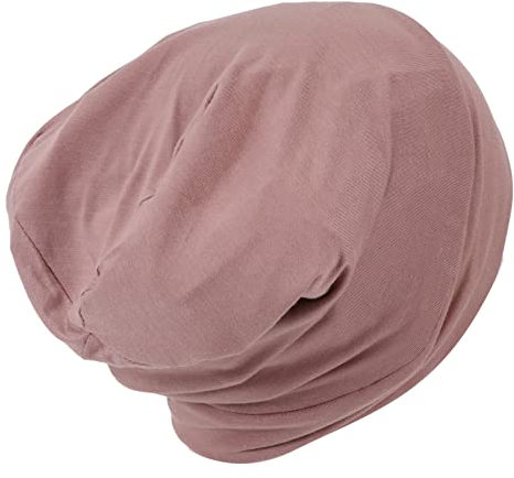 Beaupretty 1pc Double Layer Night Sleeping Hat Bonnet Cap Girl Night Bonnet Women Chemo Headwear Women Cap Sleeping Silk Hat Hair Care Men and Hair Mask Modal Cotton Camel