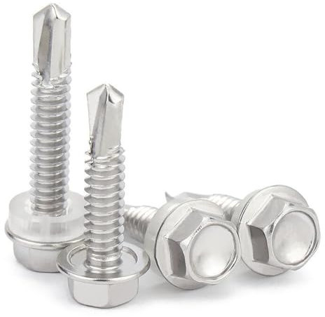 Fine jade2 50 viti per lamiera trapezoidale, con guarnizione M5,5 x 38 mm, per industria, acciaio, legno, ecc