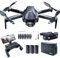 CHUBORY X10 PRO GPS Drone with Camera for Adults 4K UHD, 90 Min Long Flight Time,3280 FT Long Control Range, Auto Return, Follow Me, Brushless Motor, RC Quadcopter for Beginners(<0.55bl)