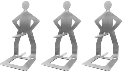 CWPFVQA Grille à saucisses 3 pièces, verticale, en acier inoxydable, barbecue, multifonction