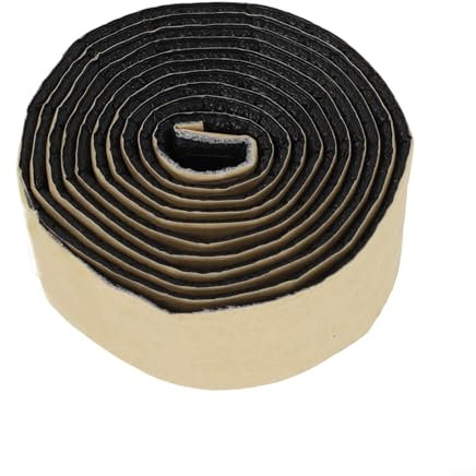 Bulevisiter Bordes de pared en relieve, borde de papel tapiz de espuma 3D, líneas de pared flexibles, borde de papel tapiz para bricolaje de borde base (negro)