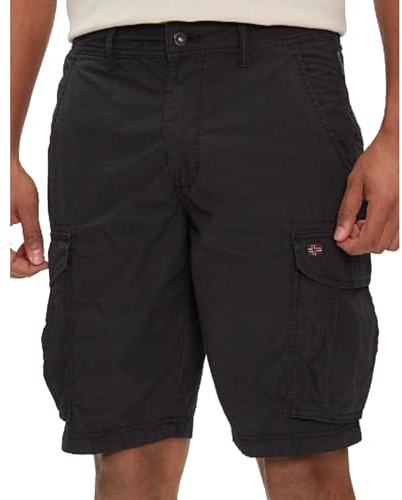 NAPAPIJRI PANTALONE BERMUDA UOMO NERO