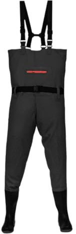 Wathose Floating Anzug Für Norwegen Herren Damen - Neopren Angelhose Integrierten Stiefeln Angelliebhaber Camping Angeln Erwachsene Wasserdicht Kaltwasserfischen Outdoor Langlebig Größe 36-47