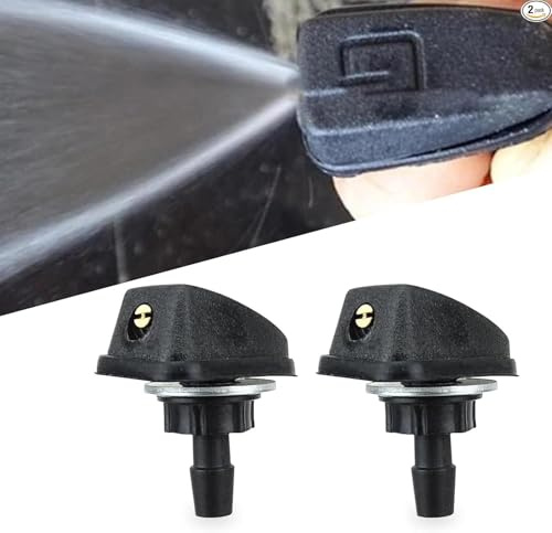 FIXED UP FINDS for Pack-2 Windshield Washer, Wiper Nozzles, Sprayer Head Replacement Parts, Univ