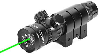 FESOITTY Point de détection au Laser Point de visée Laser Chasse au Fusil 20cm Airsoftsport Rail et Barrel de Pression