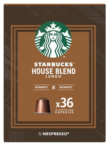 Starbucks Nespresso House Blend Lungo Coffee Capsules 206g